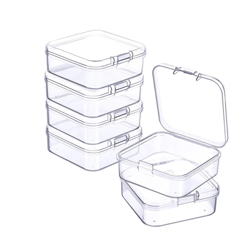 Dust Patch Storage Box Diamond Picture Seal Wholesale Transparent Plastic Storage Box