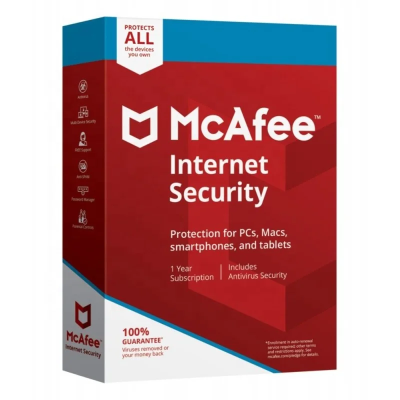 24/7 Online McAfee интернет-Безопасность 2022 неограниченные устройства 1 год подключения ключей код программного обеспечения