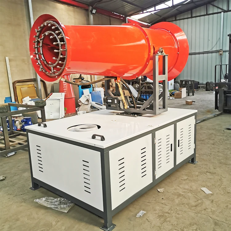 Factory Sells Construction Site Dust Suppression Spray System Mobile Wind Air-Conveying Fog Cannon With CE Certified