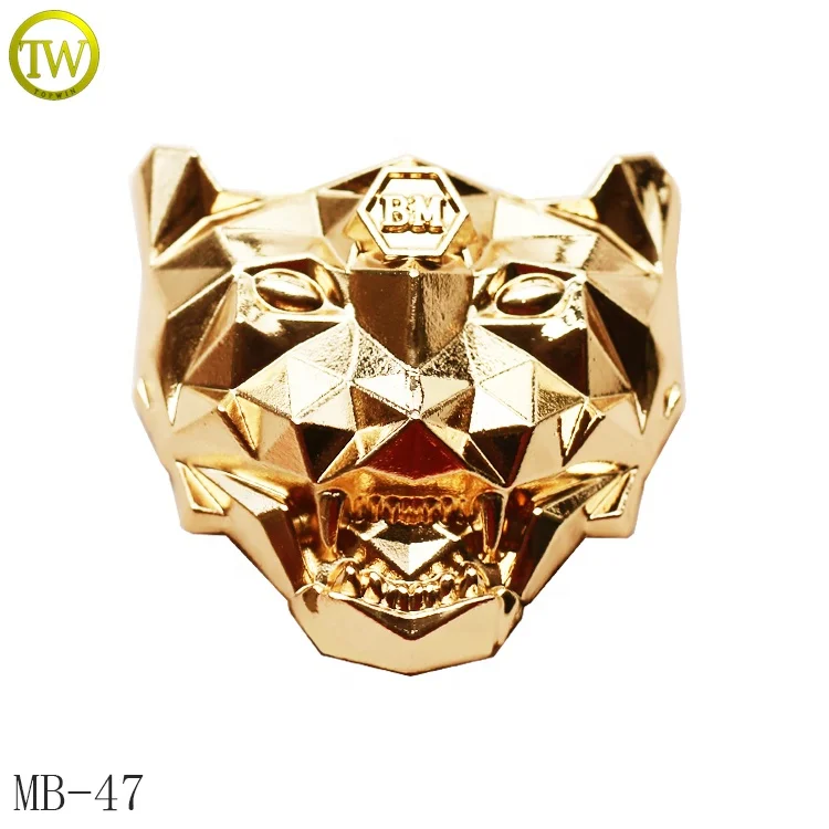 Hot selling flower shape metal name labels hollow logos etched metal hang pins plate for purse