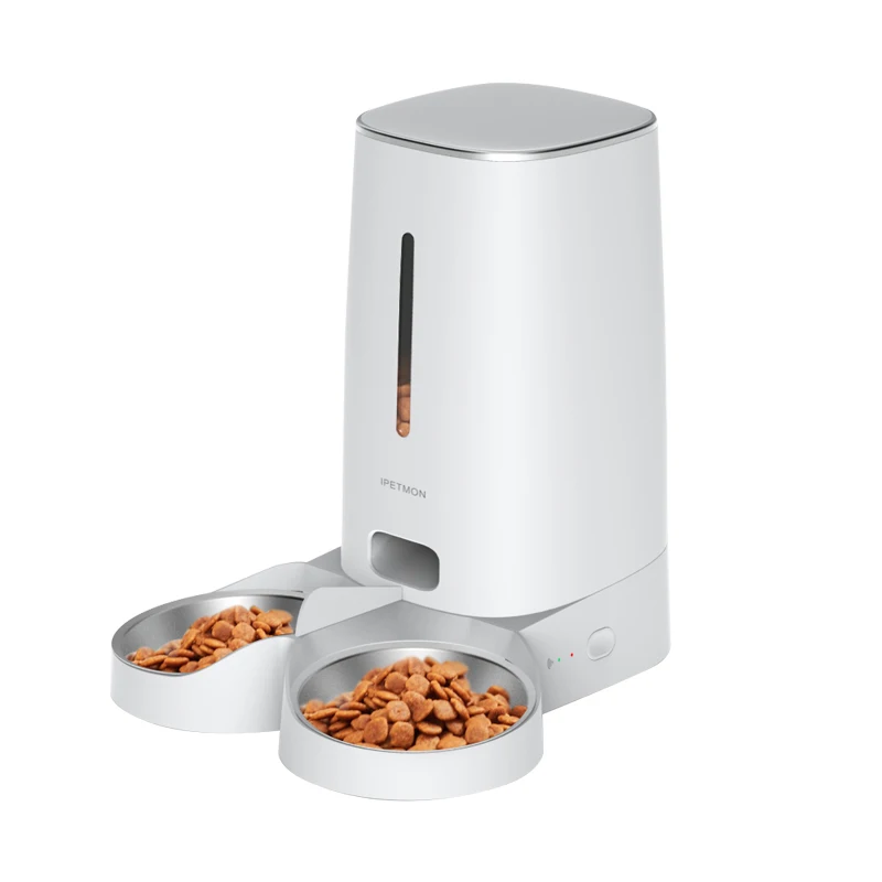 OEM 4L Smart Pet Feeder Automatic Pet Dog Cat Food Dispenser Wifi Mobile Phone Tuya App Remote Control