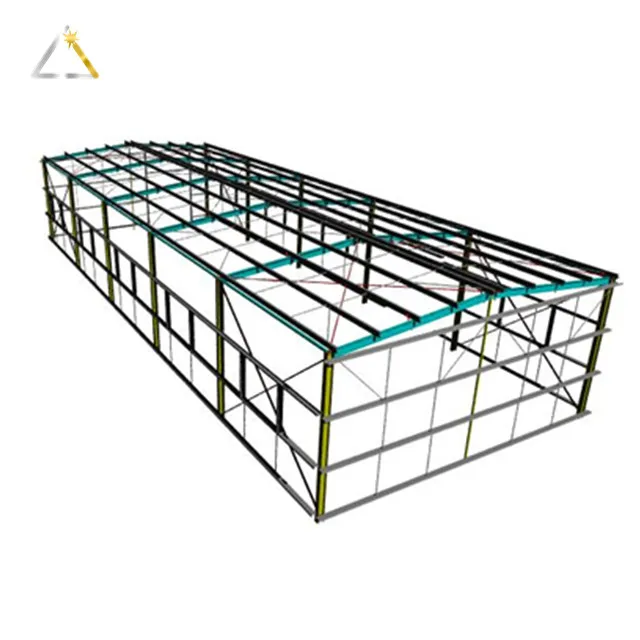 Ready Made Warehouse Steel Structure Storage Prefabricate Workshop Pre Fabricated China Building Prefab