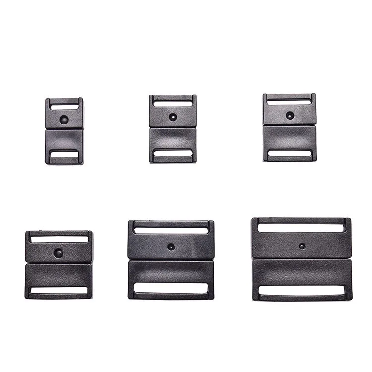 Safety Breakaway Release Buckle Flat Clip Pet Collar Strap Belt Webbing Clothing Backpack Plastic DIY Accessories