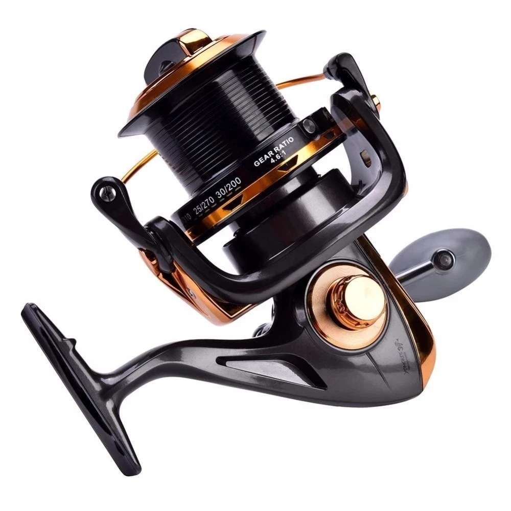 New Fishing Reel Full Metal Spinning Reel Spool 12+1BB For Carp Saltwater Surf Long Casting Ocean Sea Reels