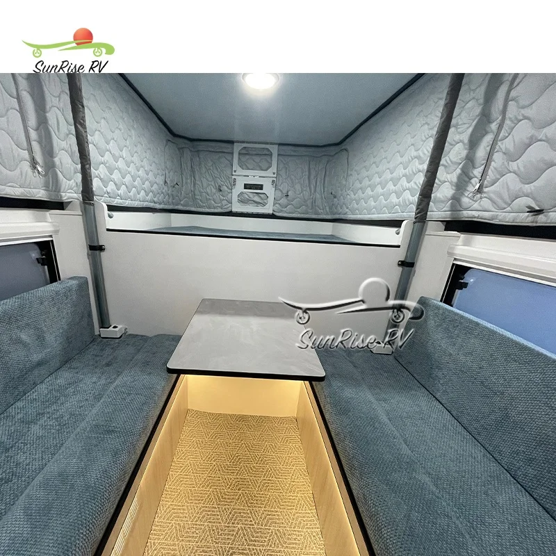 Aluminium 4x4 Truck Camper for Pickup Iveco Off Road Camper Truck RV factory Slide on Camper Truck cabin