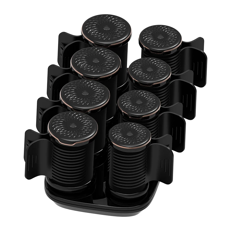 wholesale New Design Electric LCD digital display Smart Timer Hair Curler Titanium Ceramic 1.25 inch Curling Iron Light Weight