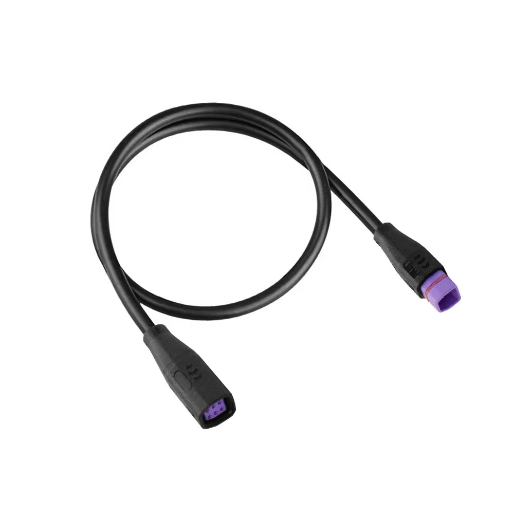 Julet singal extension cable 6pins ebike JUNLEI special shaped extension wire 6pin with male female connector