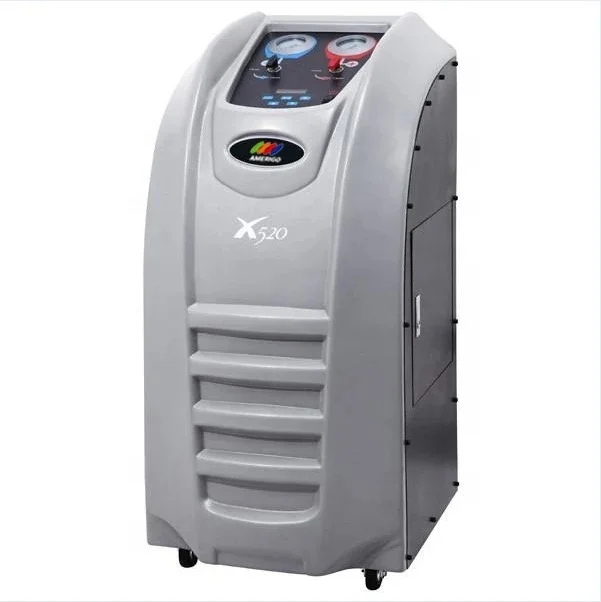 X520 R134a car Air Conditioning Refrigerant Recover / vacuum and recharge machine / car air conditioning system care equitment