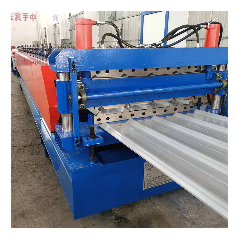 Double layer tile machine roof corrugated machine corrugated tile roof