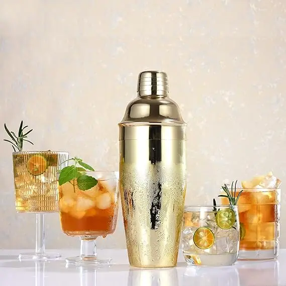 750 ml  Stainless Steel Bartender Shakers for Mixed Drinks Margarita Alcohol Liquor Barware Tools