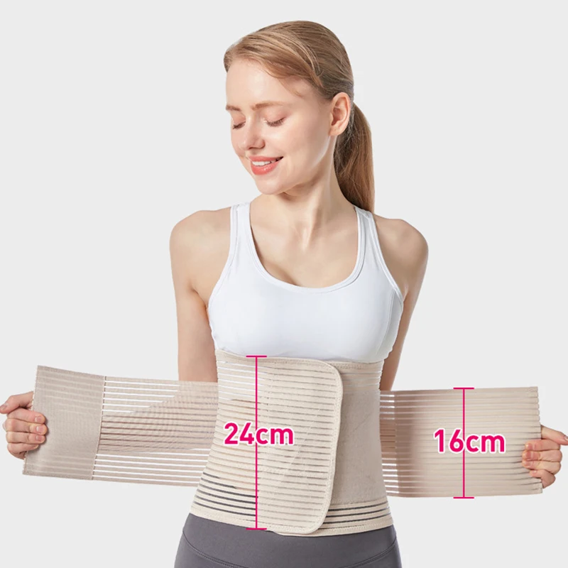 Extended breathable belt Thin waist support Removable support belt for men and women