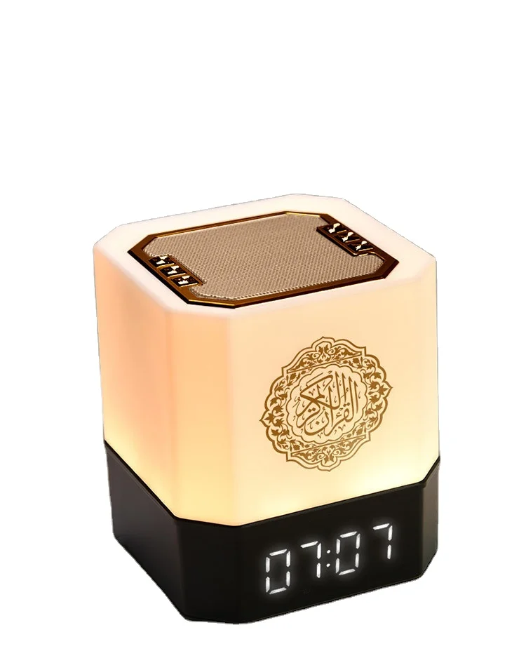 Исламский подарок Коран mp3 Бесплатная загрузка синий зуб плеер управление приложением azan часы кваркан