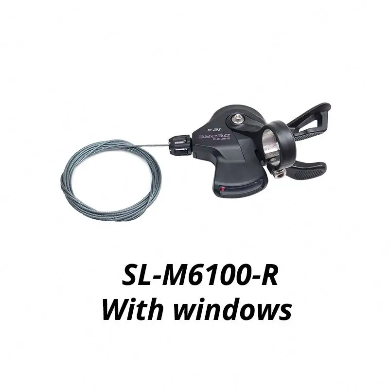 HLM SHIMANO Deore M6100 1X12 Speed derailleurs Groupset 12 speed shift lever CN M6100 Chain Flywheel RD Cassette Chain