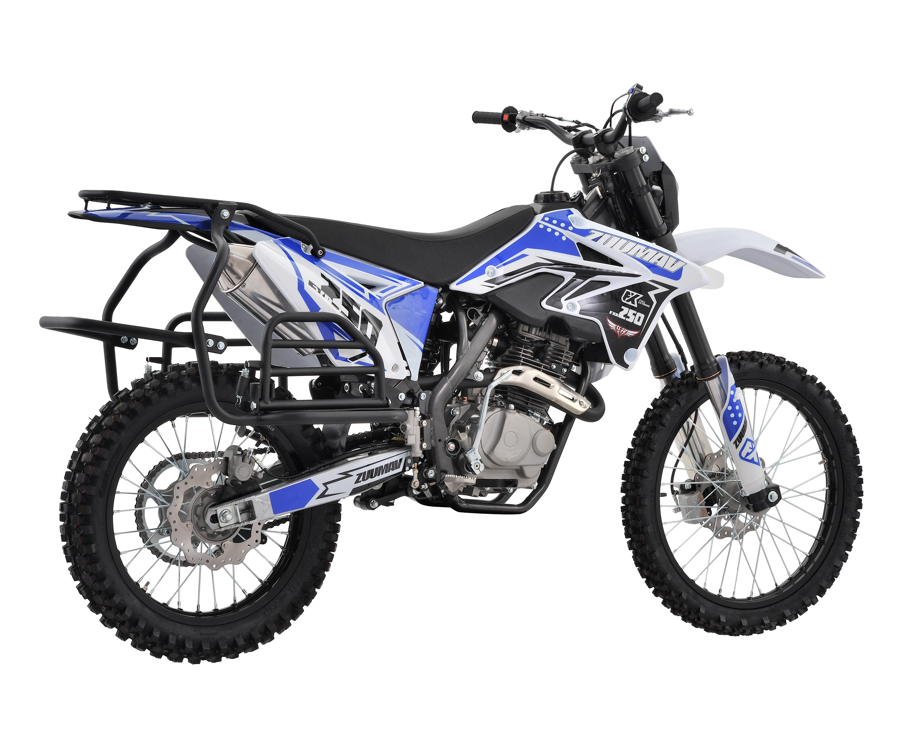 Factory Direct Sales ZUUMAV X7-CB250F China new style Enduro Motorcycles Racing Dirt Bike with Rear Rack Version