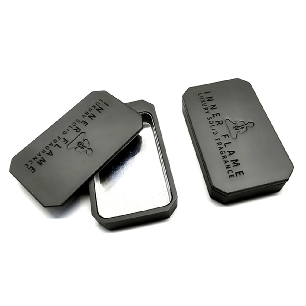 Magnetic Refill Solid Perfume Tin Metal Box