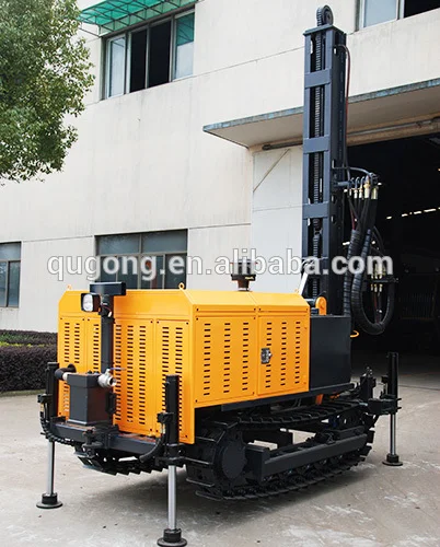 Well Digging Machines/water Borehole Drilling Machine Kaishan Small Crawler Portable Full Hydraulic Water Well Drilling Rig/180m