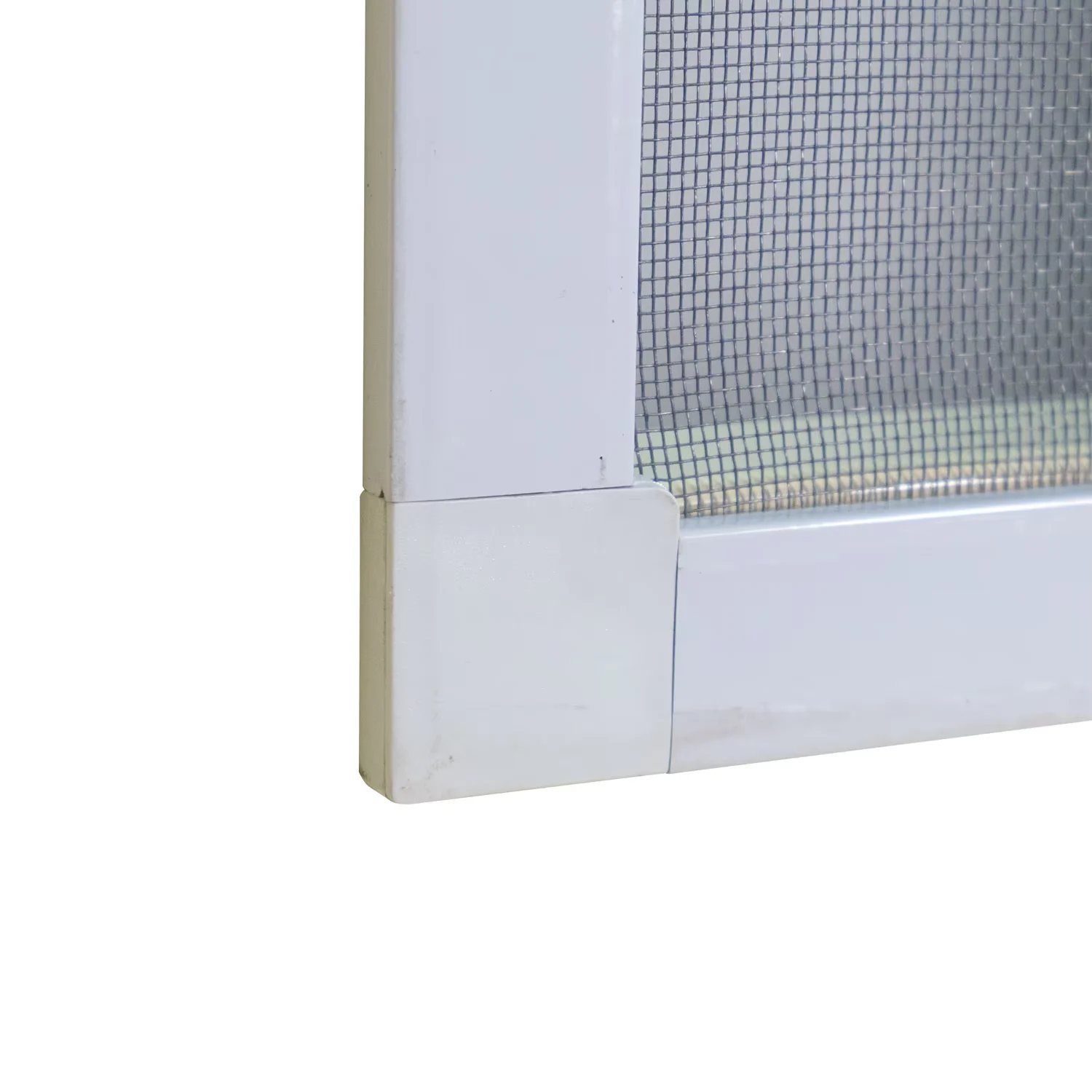 2024 New Products Retractable Security Fiberglass Windows Screens Insect Screen Fixed with Shield Sleeve Frame Screen Window