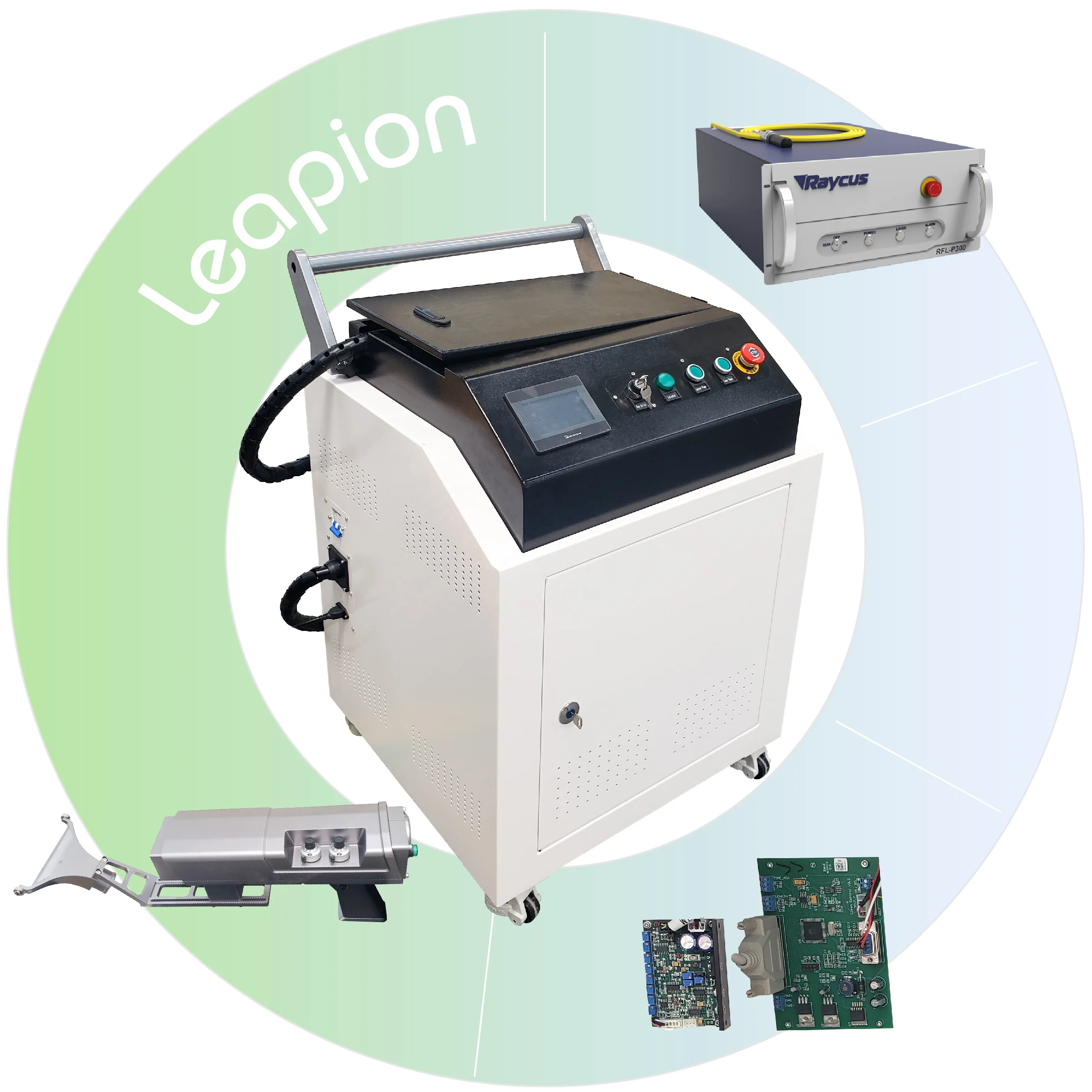 Handheld Fiber CNC Metal Laser Cleaning Machine 500W 1000W 1500W 2000W Laser Cleaning System Cleaning Equipment