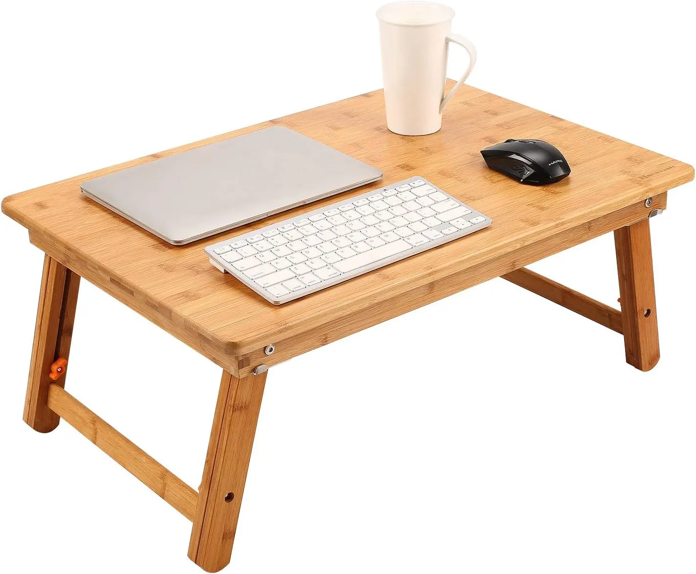 Large Laptop Tray Table Bamboo Floor Table Bed Tray Table Foldable And Adjustable Learn To Write Breakfast Service
