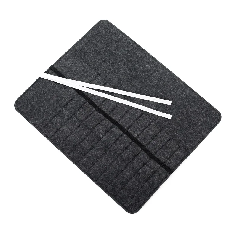 Оптовая продажа, индивидуальный портативный фетровый пенал, фетровые сумки для карандашей, распродажа