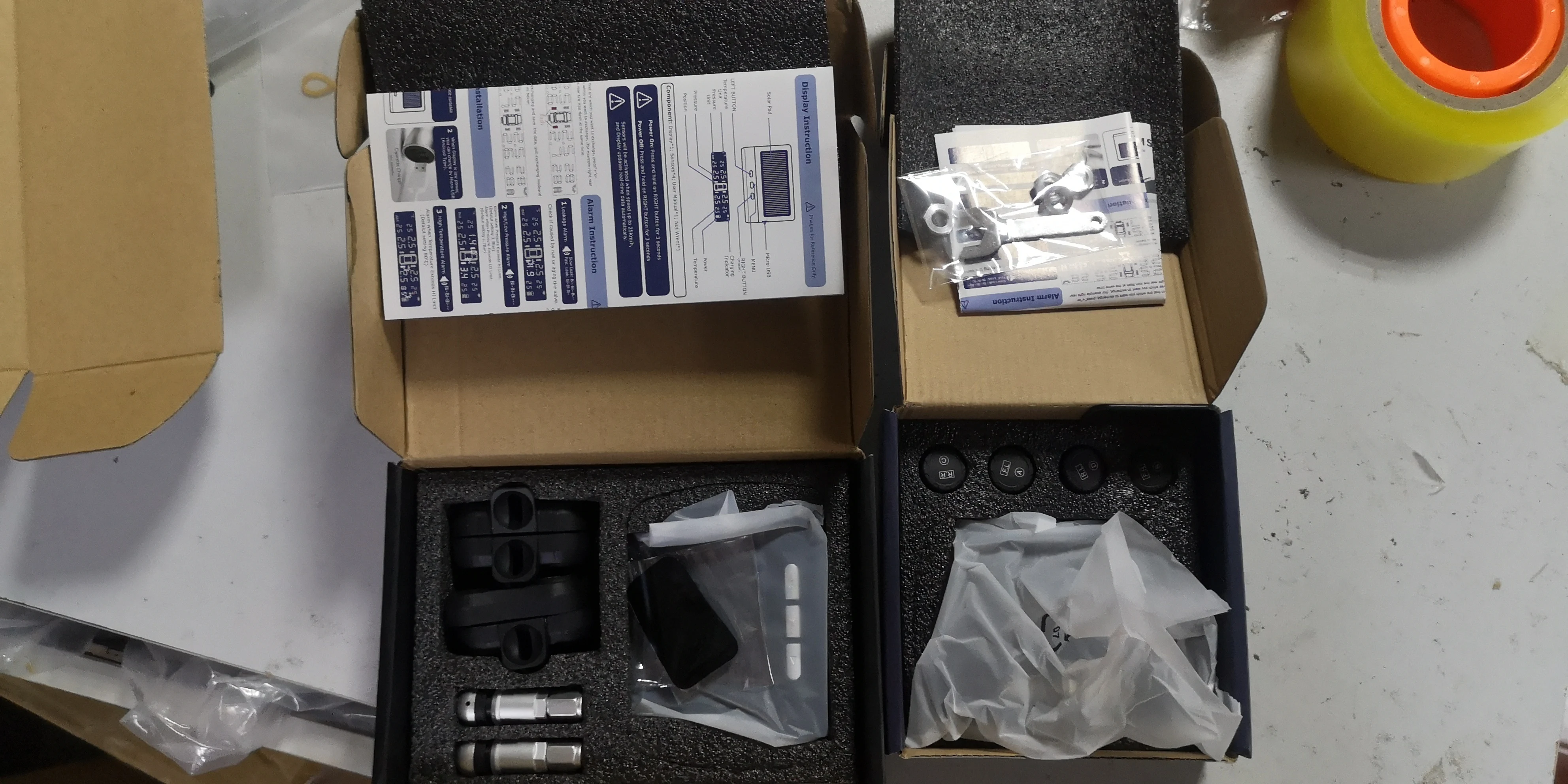 Good Quality Tire Pressure Monitor System External Car TPMS With Wireless