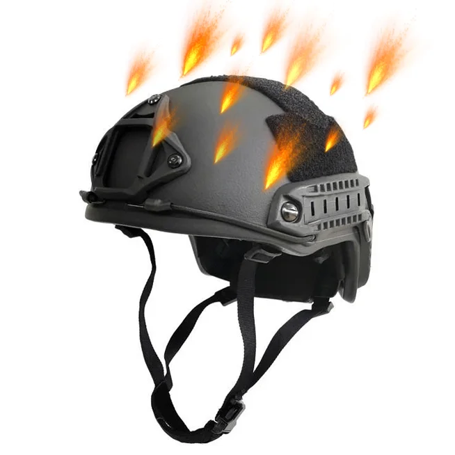 Outdoor Tactical Ops Core US Combat Fast Helmet Uhmwpe Pe Secure and Protective for Security and Head Protection