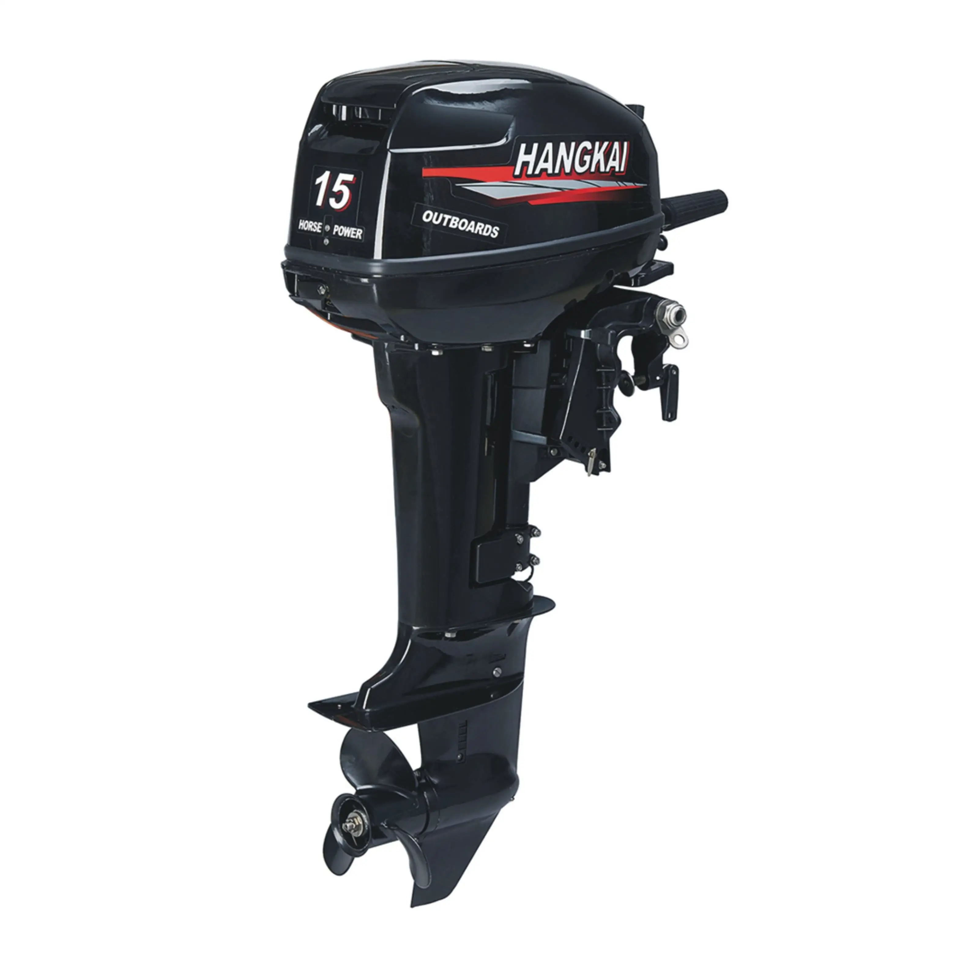 Sample Ok Boat Engine 15HP 2 Stroke HANGKAI Gasoline Outboard Motors for Fishing Boat yamaha mercury outboard motor