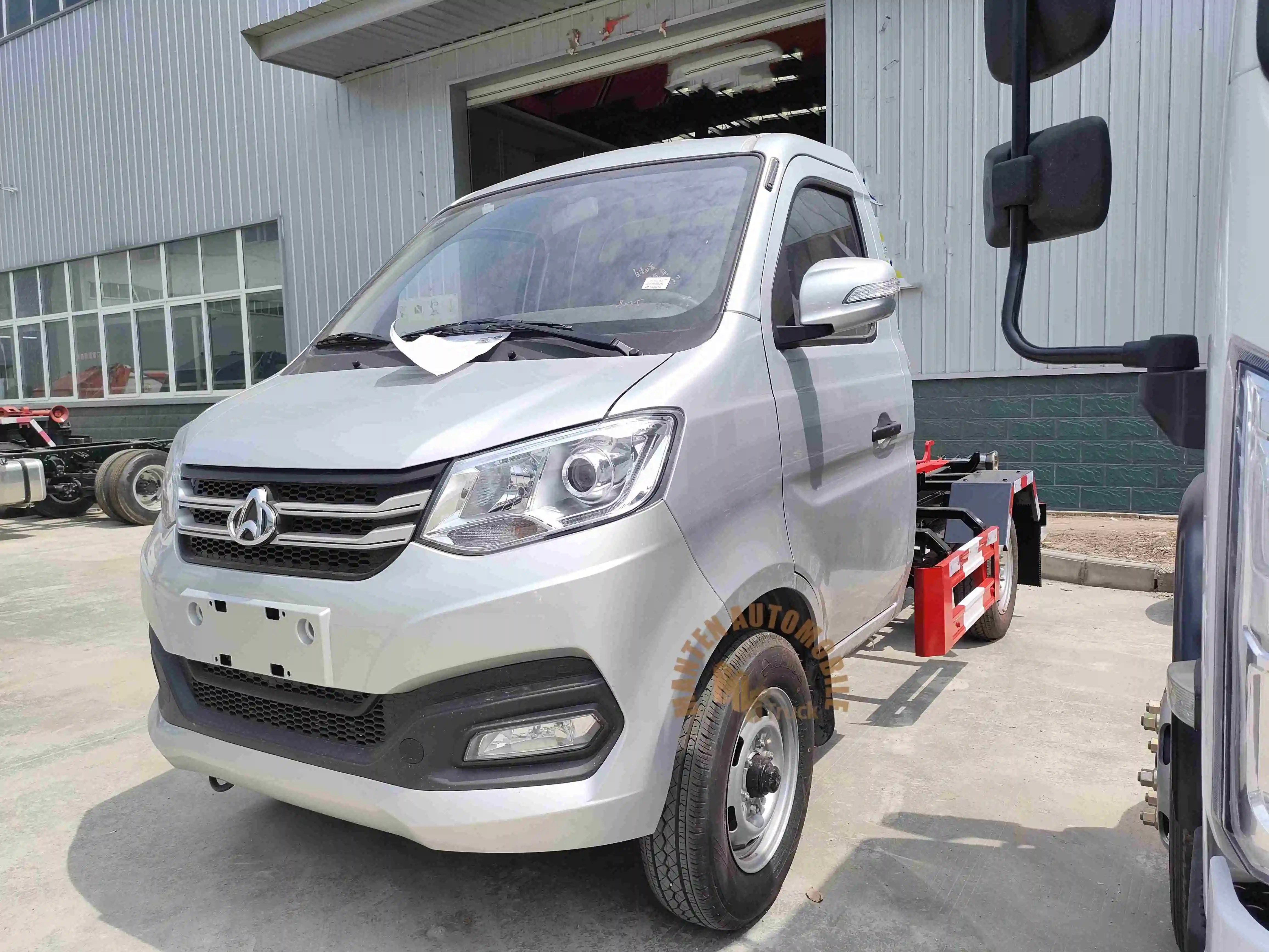 Мини-грузовик легкий грузовик 3m3 3cbm 3000 литров Dongfeng Changan мусорный крюк
