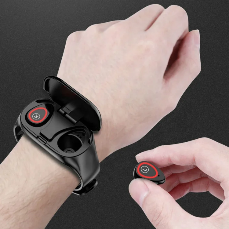 
Best Price 2 in 1 M1 Sport Smart Watch Earphone Wireless Smart Watch 2021 