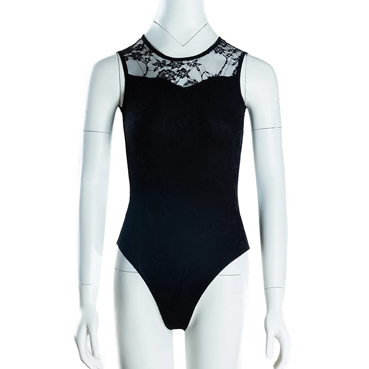 High Quality dance wear  lace leotatds sleeveless Ballerina Bodysuit  for Girls Dancewear