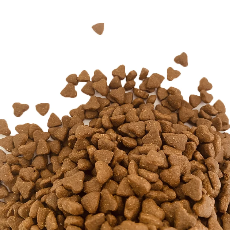 Собачий сухой корм различных форм с высоким содержанием куриного белка