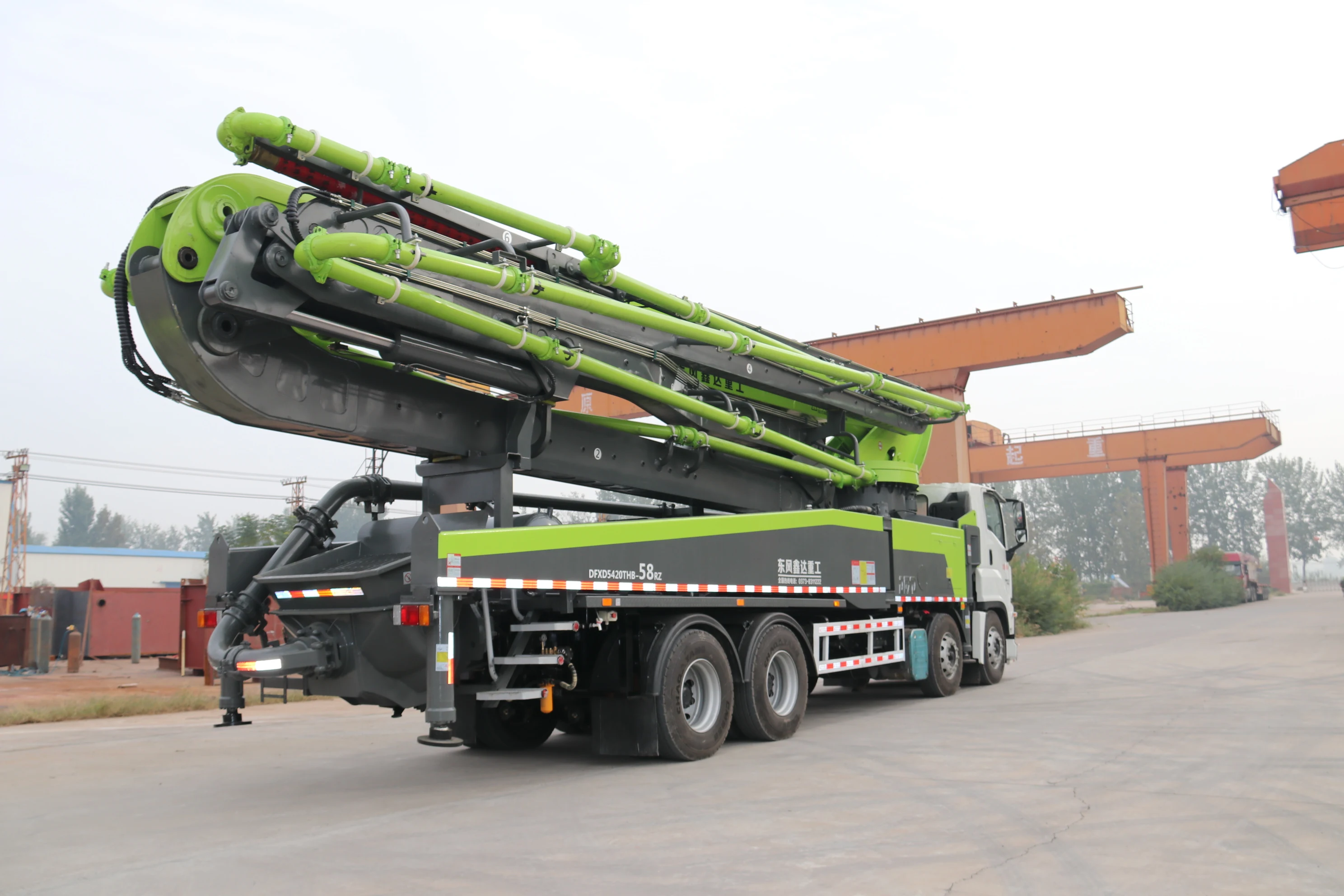 Concrete Pump Truck HB52K with newly brand for sale
