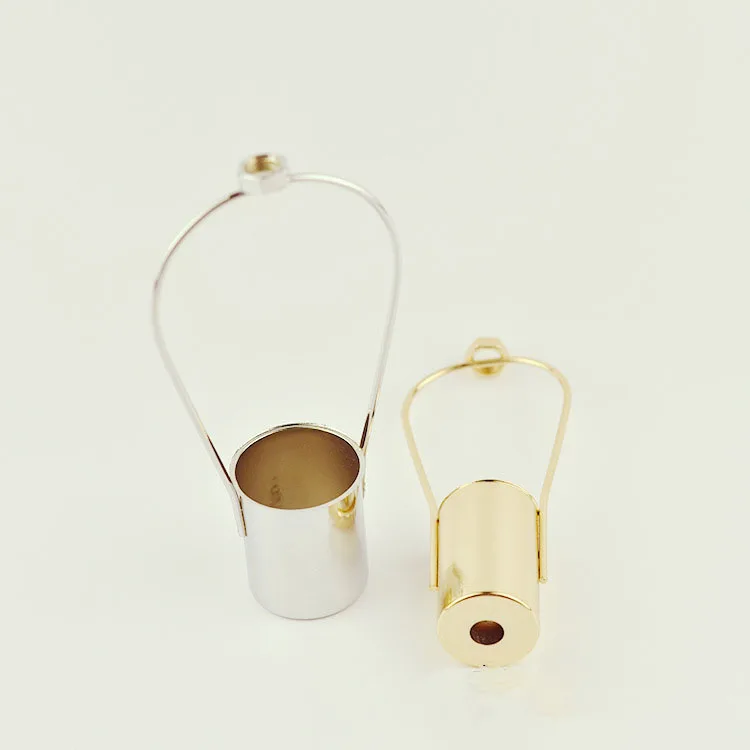 E27/E14 table lamp floor lamp bracket iron lamp cup 135mm golden chrome hardware lighting fittings