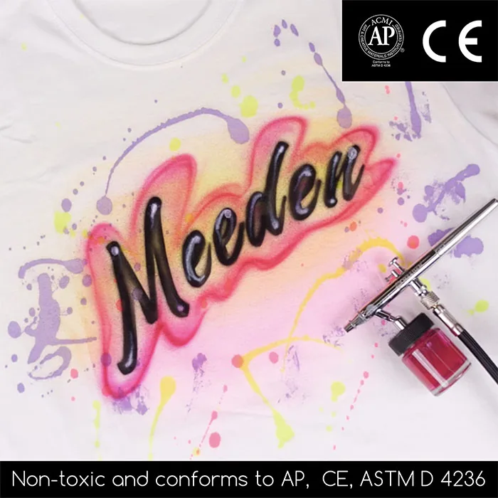 MEEDEN Factory Wholesale 24colors 30ml airbrush painting spray paint Professional Acrylic Color Paint