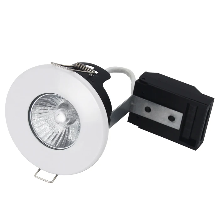 ODM led recessed downlight GU10 fire rated IP65 round saa set white CE ODM F1032 for UK
