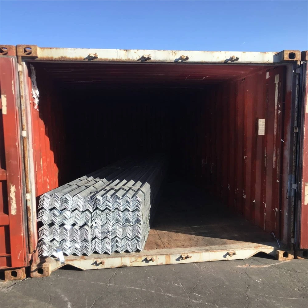 Fixed construction structural galvanized right steel angle sheet iron/steel angle bar