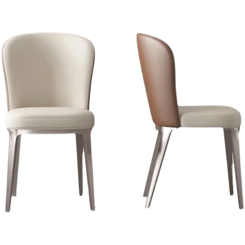 Foshan Modern Kitchen Chair Upholstered Dining Chair High Quantity Metal Coffee Hotel Restaurant Chairs