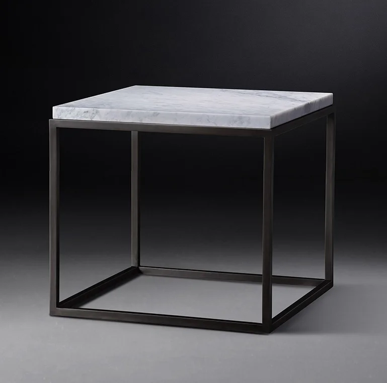 Ironwork Nordic marble modern creative small table mini coffee table