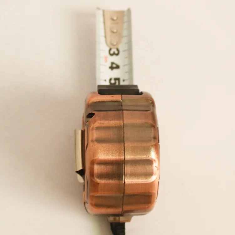 Steel Measuring Tape of Nylon Coated 5 Meter Inch or Metric Self Lock Metal tape measure