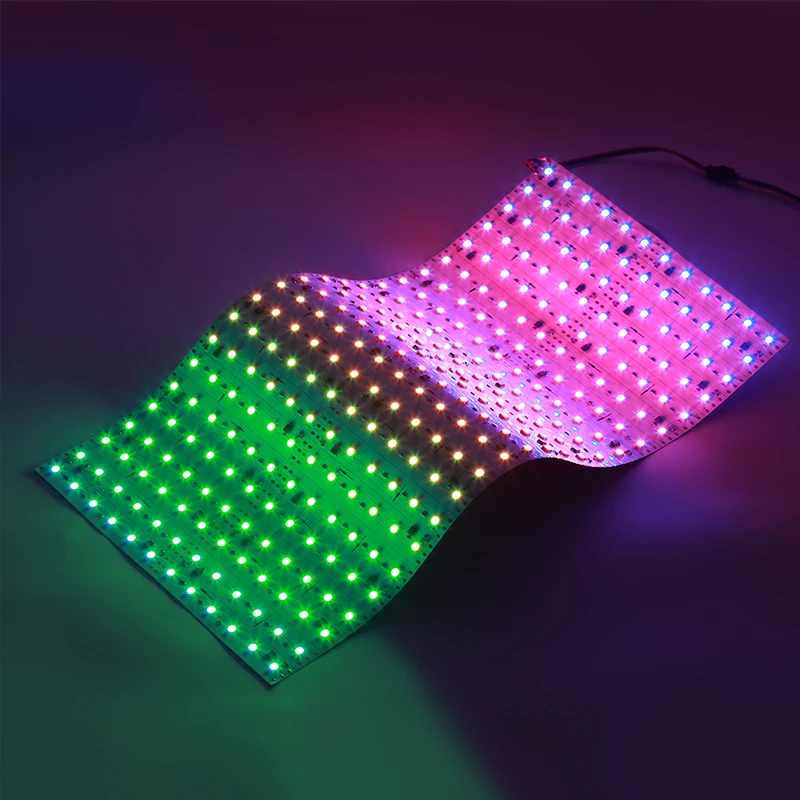Metalux Customizable RGBIC Smd5050 24v Dream Chasing Dynamic Effect LED Panel Programmable 24V Batten Light High Auto