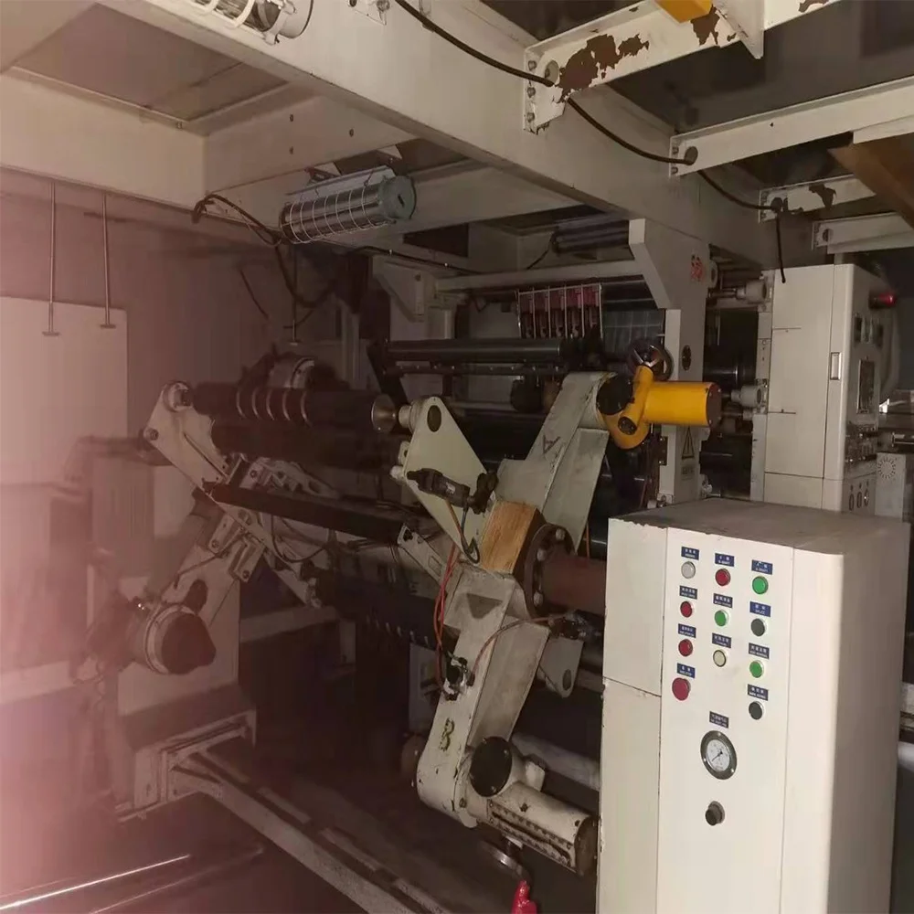 used dry Laminating Machine Ningbo Xinda 1050 high-speed dual-station dry lamination machines