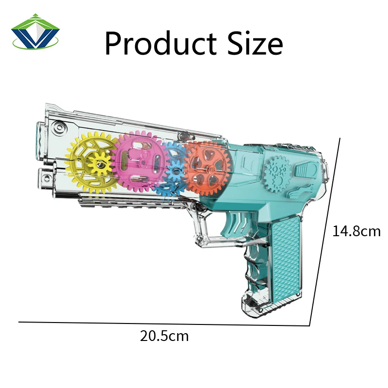 Hot Selling  Plastic Toy Pistol Gun Shooting Games Kids Gun Toy With Lights