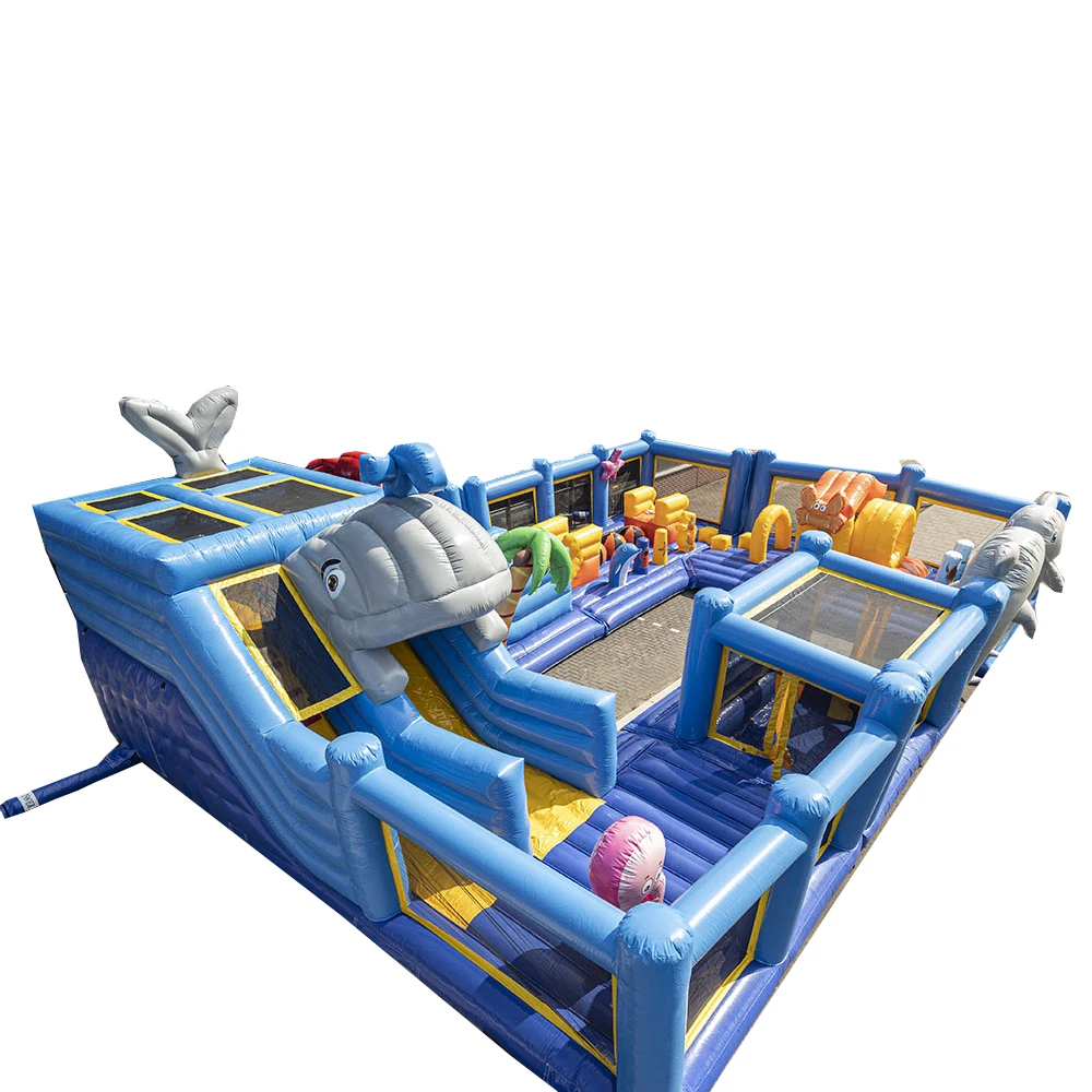 Inflatable Trampoline Park.castle Indoor Inflatable Bouncer And Slide