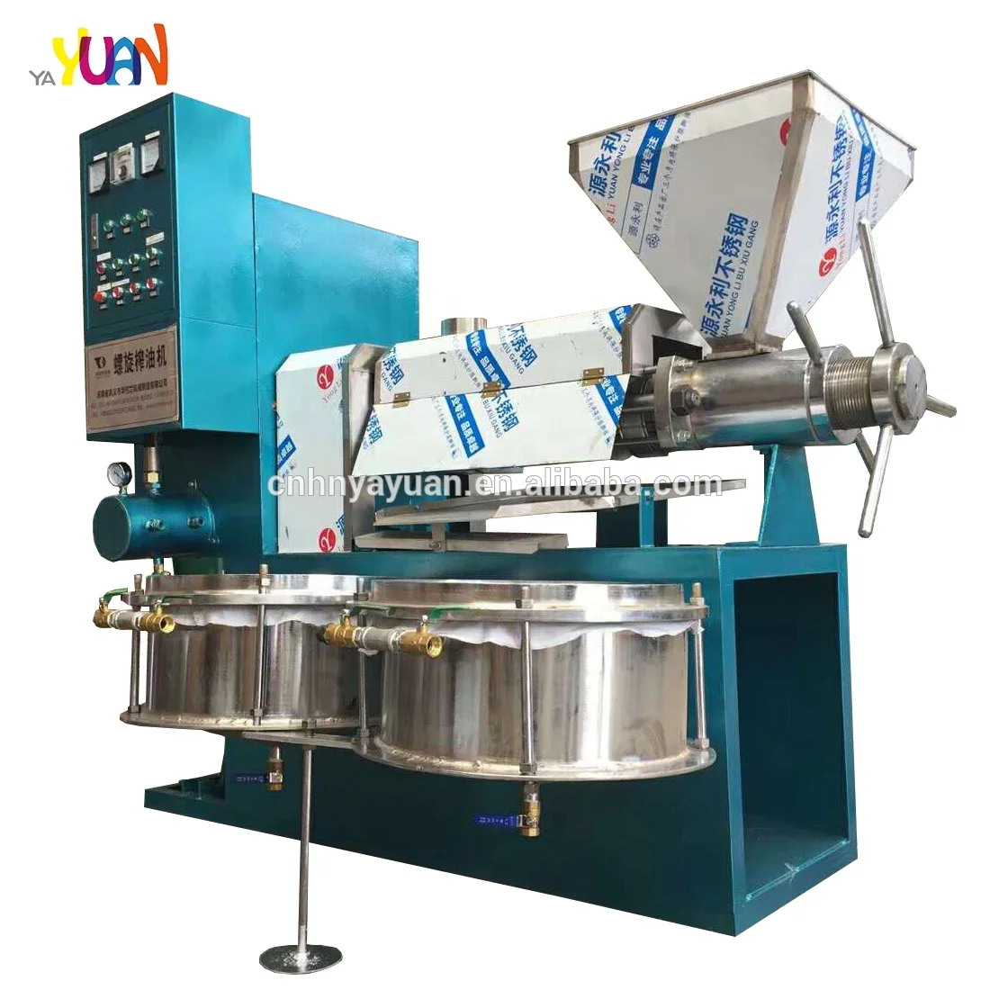 6YL-150 Mustard oil manufacturing expeller extraction machine High oil extraction rate hemp seed oil press machinery