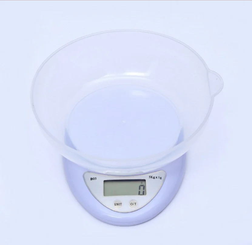 Hot-selling kitchen electronic scale 5 kg gram weighing cake baking medicinal mini electronic scale