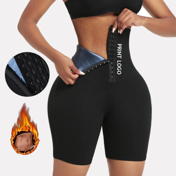 
Wholesale Tummy Control Pants Shaper Shorts Bodysuit Sweat Pants Waist Trainer Corset Leggings Neoprene Slimming Pants 