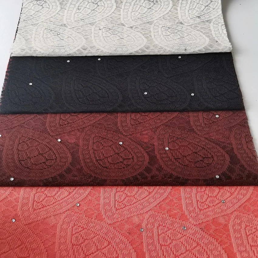 Factory China Manufacturer Wholesale Swiss Voile Lace Beads for Arrica