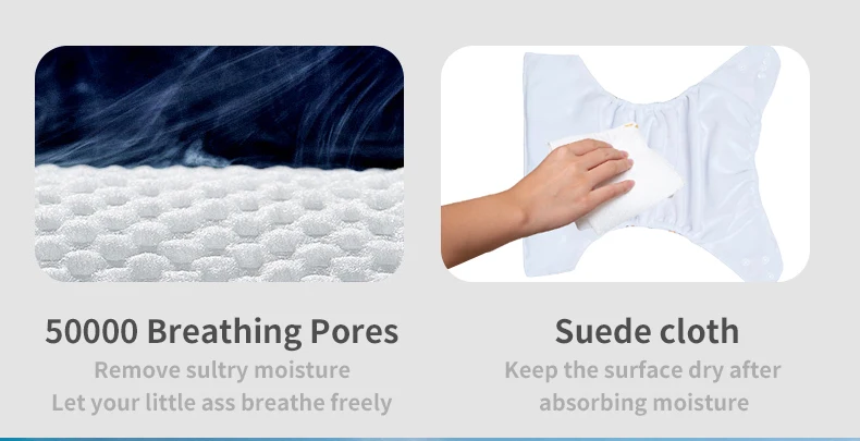 Reusable Organic Cotton Baby Cloth Diaper Nappy Baby Cloth Diapers For Babies Reusable Washable