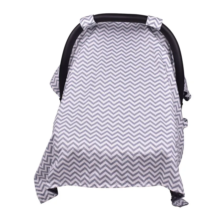  Baby Nursing Breastfeeding Cover Breathable Cotton Muslin Multiuse Car