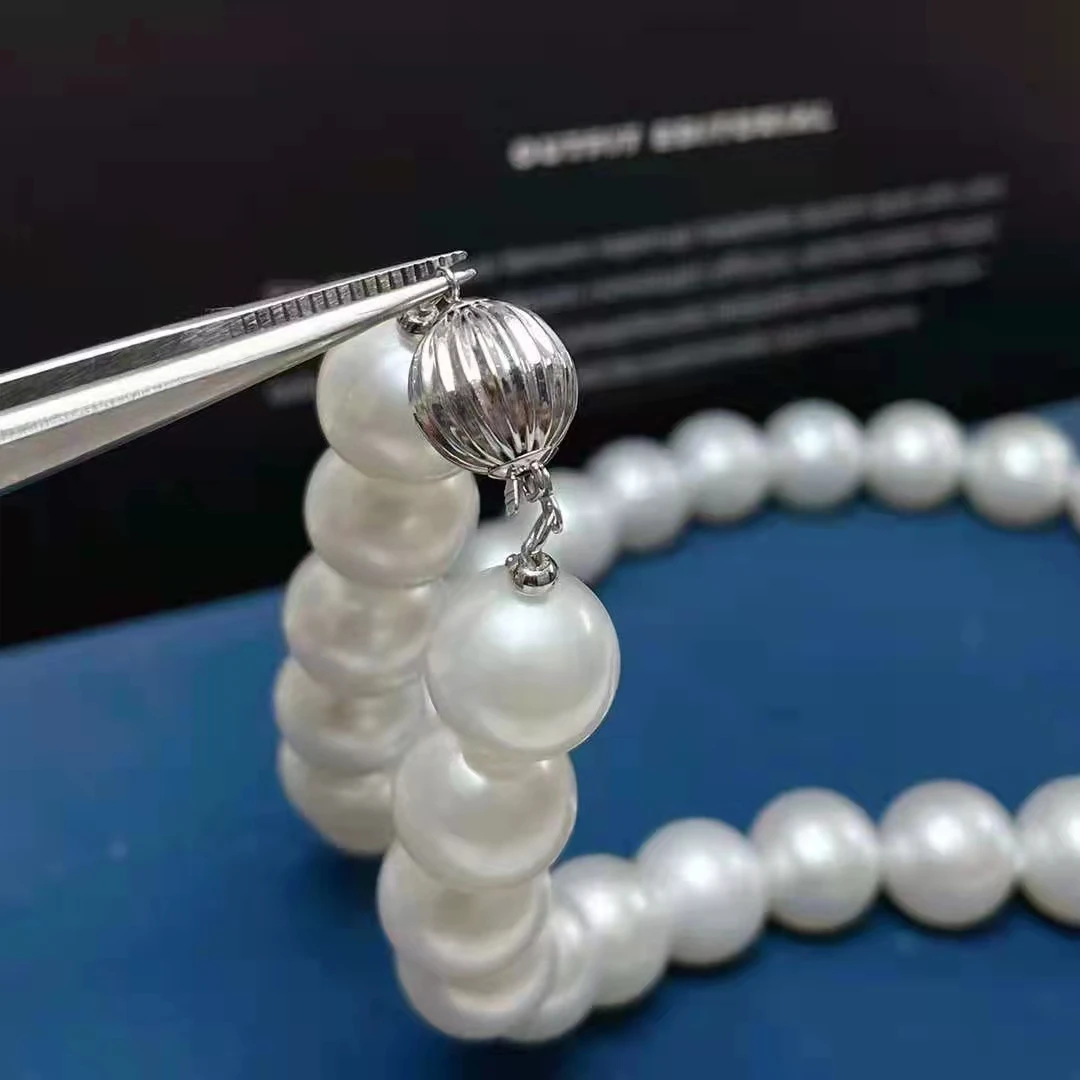 SGARIT Fine necklace jewelry 12-13mm Australian natural white pearl big jewellery hot sale